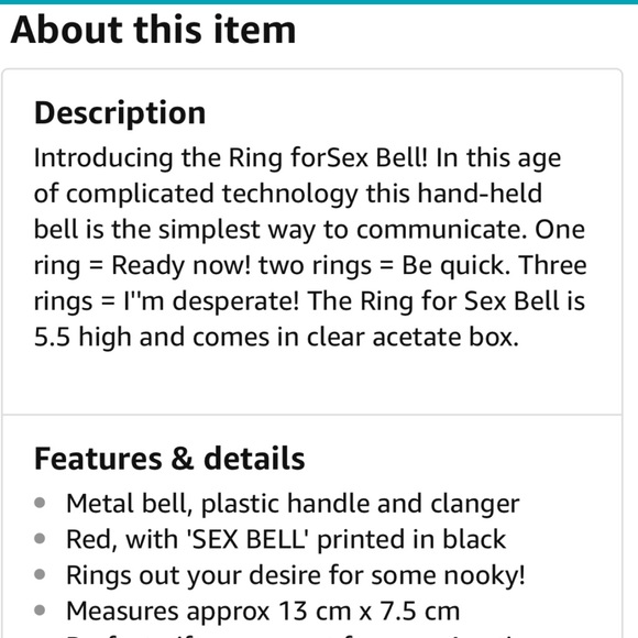 Ring for Sex Bell - Picture 3 of 4